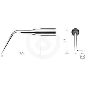 PROCLINIC SCALING TIP - EQUIVALENT TO N. S10X (ACTEON®)