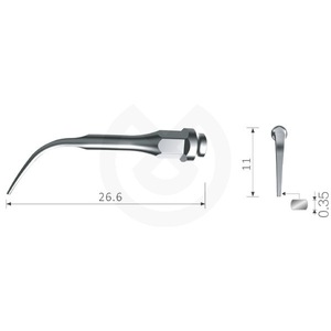 INSERT K10 PROCLINIC (FILETAGE TYPE KAVO PIEZO&SONO)